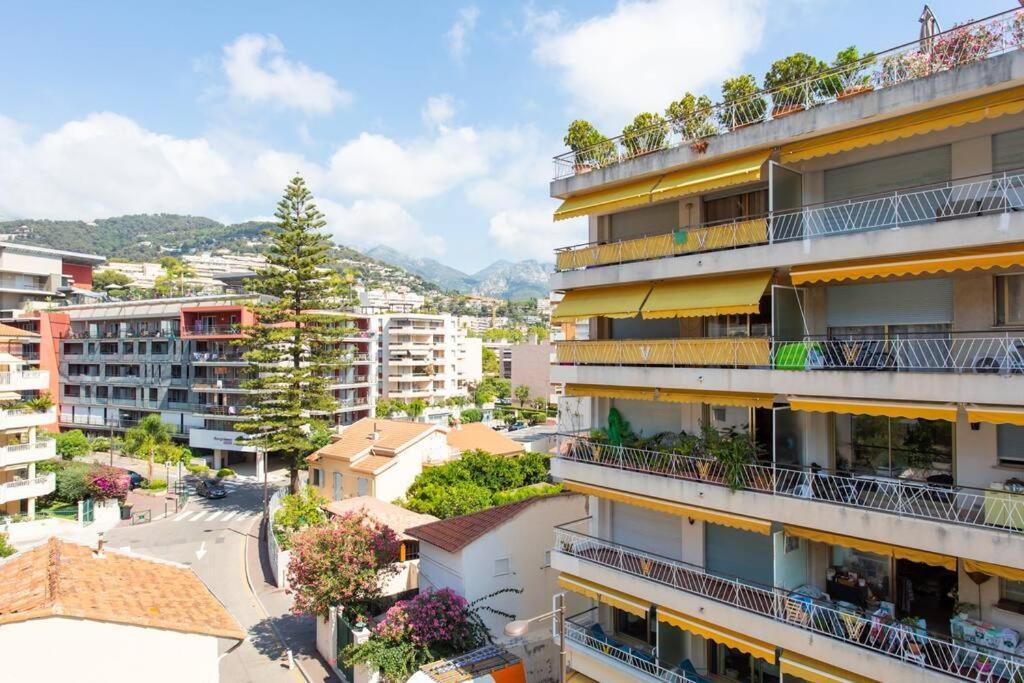 La Perle 2 P Terrasse Vue Mer 1Min Plage Clim Roquebrune-Cap-Martin Εξωτερικό φωτογραφία